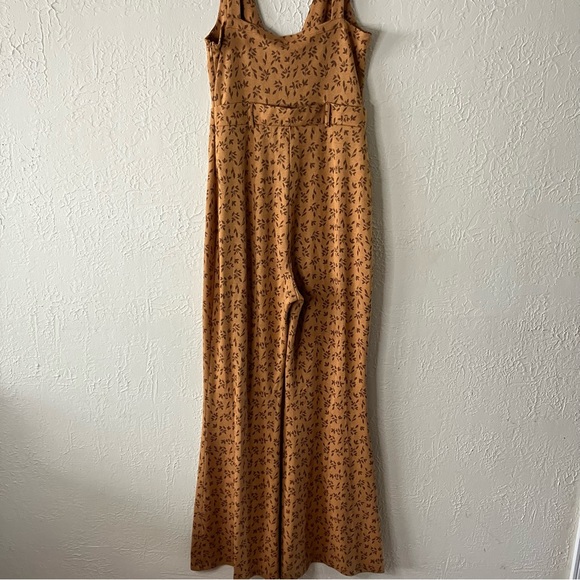 Free People Eyes On You Flare Leg Jumpsuit in Brown - Picture 10 of 15
